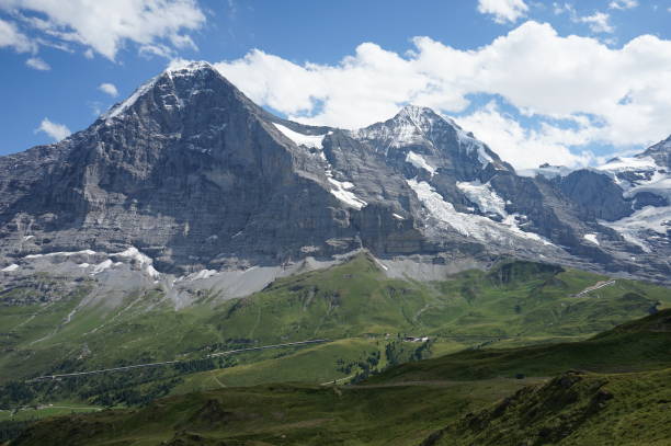istock Eiger and Jungfrau mountains  in sunny day 1170974189