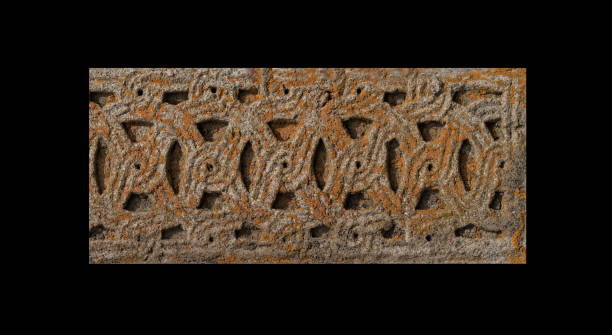 istock gypsum stucco, plaster ornaments and patterns, wall texture 1170977955