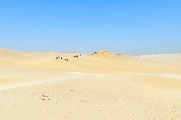 istock The Egyptian desert under a blue sky 1170987921