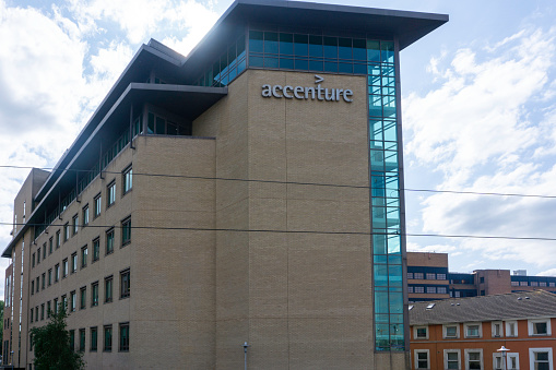 The Accenture Building in Grand Canal Quay, dublin,Ireland.