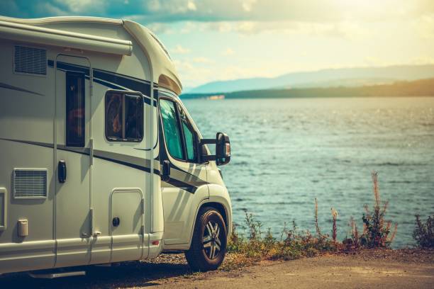 istock RV Camper Van Traveling 1170990100