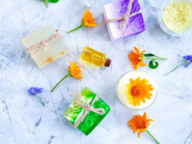 istock cosmetic cream calendula flower 1170995071