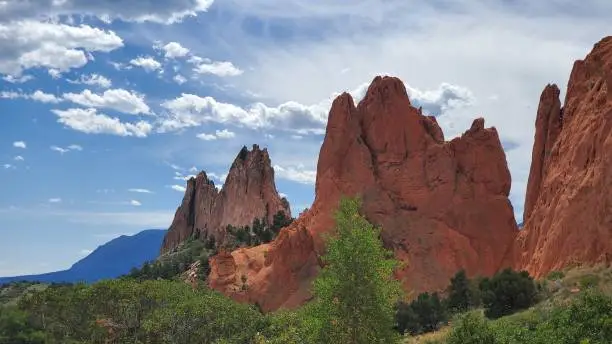 Photo of Garden of the Gods rock formations