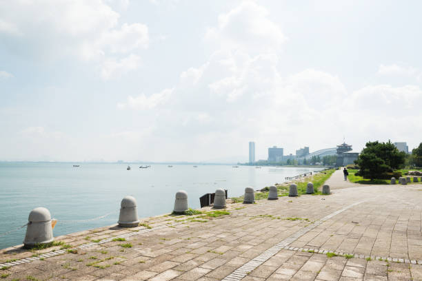 istock Take a walk along Lake Biwa 1171014413