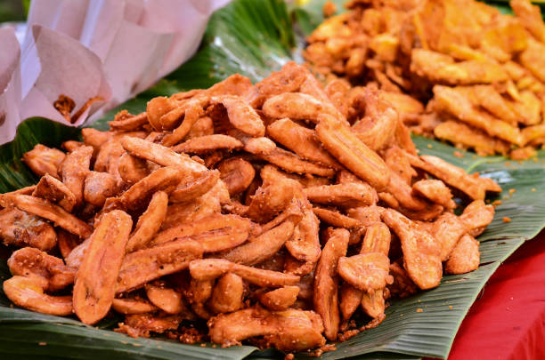 istock Banana deep fire in market 1171026094