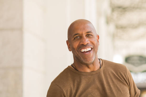 istock Handsome Mature African American man smiling. 1171027196