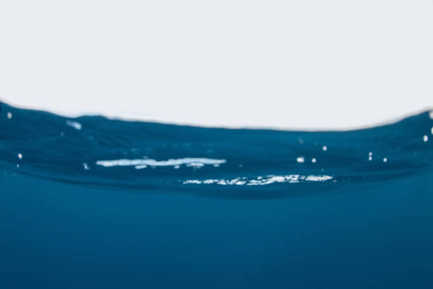 istock half frame of underwater sea and clear blank white sky 1171034904