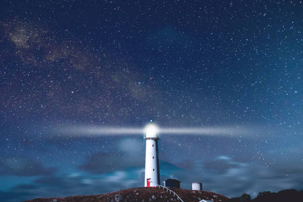 istock A beautiful tall white Cape Egmont Lighthouse. 1171035962