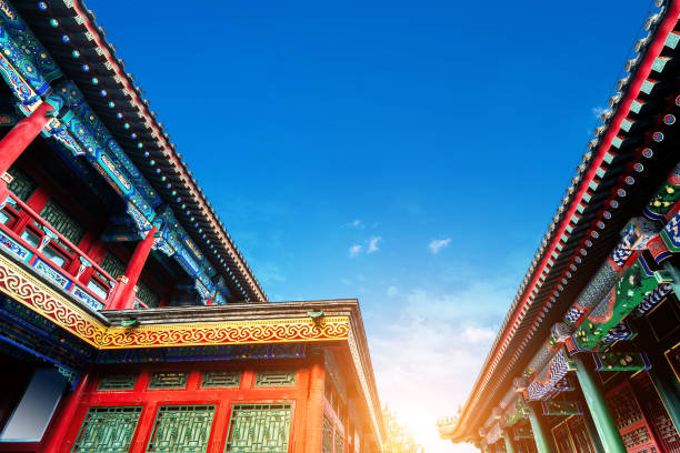 istock Beijing courtyard in the Qing Dynasty 1171038469