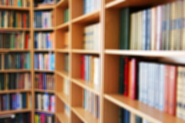 istock Library. Blurred photo. Books Abstract photo 1171048400