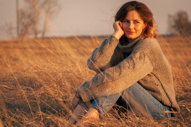 istock Woman posing in nature 1171050300