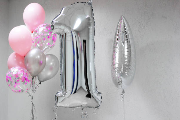 istock Helium balloons. Festive balls 1171052397