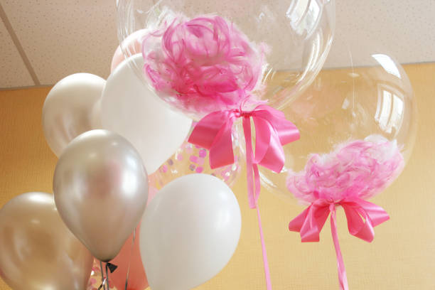 istock Helium balloons. Festive balls 1171052640