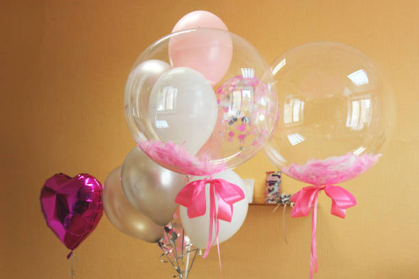 istock Helium balloons. Festive balls 1171053748