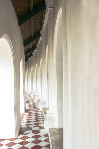 istock Sidewalk inside pathommachedi, The pedestal around Thai 's Temple, Thailand, 1171058028