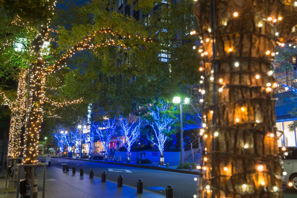 istock Illumination around Yodoyabashi in winter 1171058036