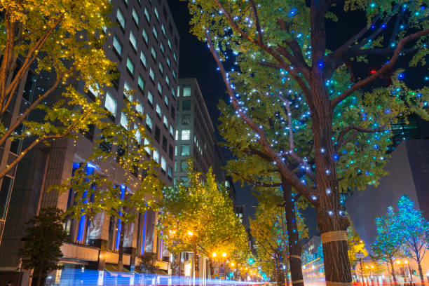 istock Illumination around Yodoyabashi in winter 1171058172
