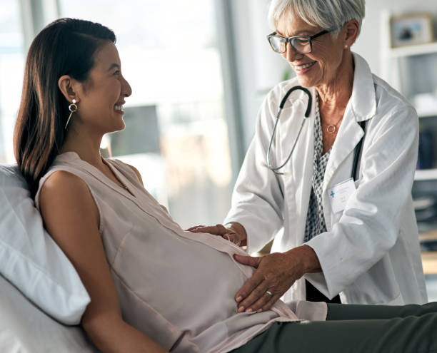 istock Make sure that you're always on time for prenatal checkups 1171061909