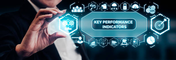 kpi chave indicador de desempenho para o conceito de negócios - cockpit horizontal equipment instrument of measurement - fotografias e filmes do acervo