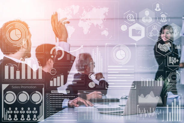 istock Big Data Technology for Business Finance Concept. 1171066937
