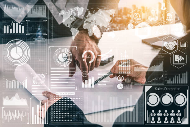 istock Big Data Technology for Business Finance Concept. 1171066988