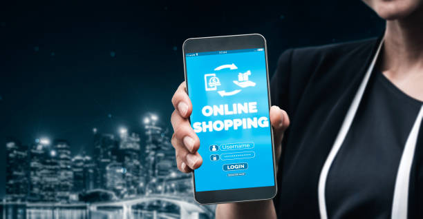istock Shopping online and Internet money technology 1171068654