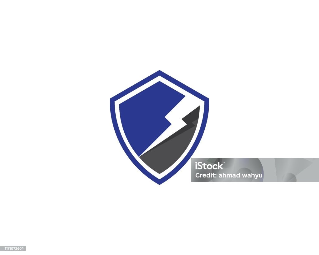 Shield Power Example Power Shield Template Stock Illustration - Download Image Now ...