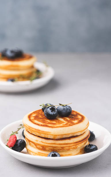 istock pancake with blueberry food background 1171073093