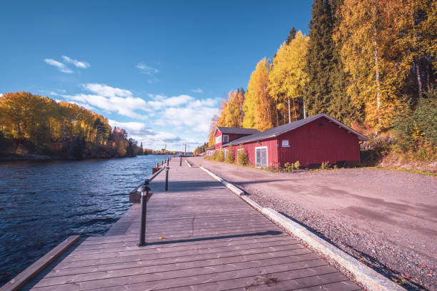 istock Autumn view from Kajaani, Finland. 1171076601