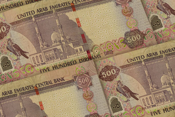istock United Arab Emirates currency background. AED pattern. Dubai, Abu Dhabi 1171076844