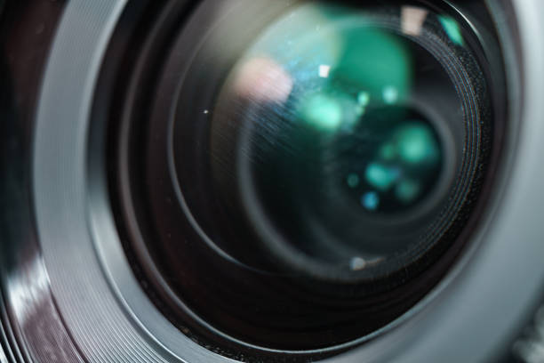 istock Close up dust and peel on a camera lens  background. Macro view. 1171077646