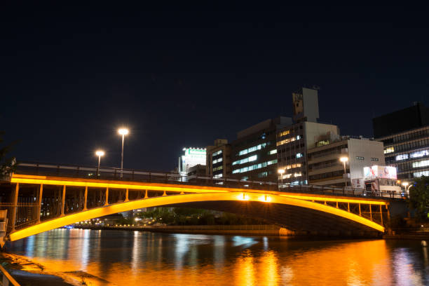 istock Tenjin Bridge at night 1171080725
