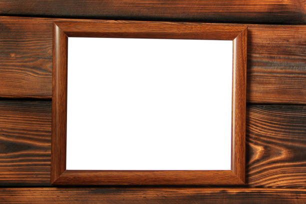 istock Frame on wooden background. With place for your text. 1171091488