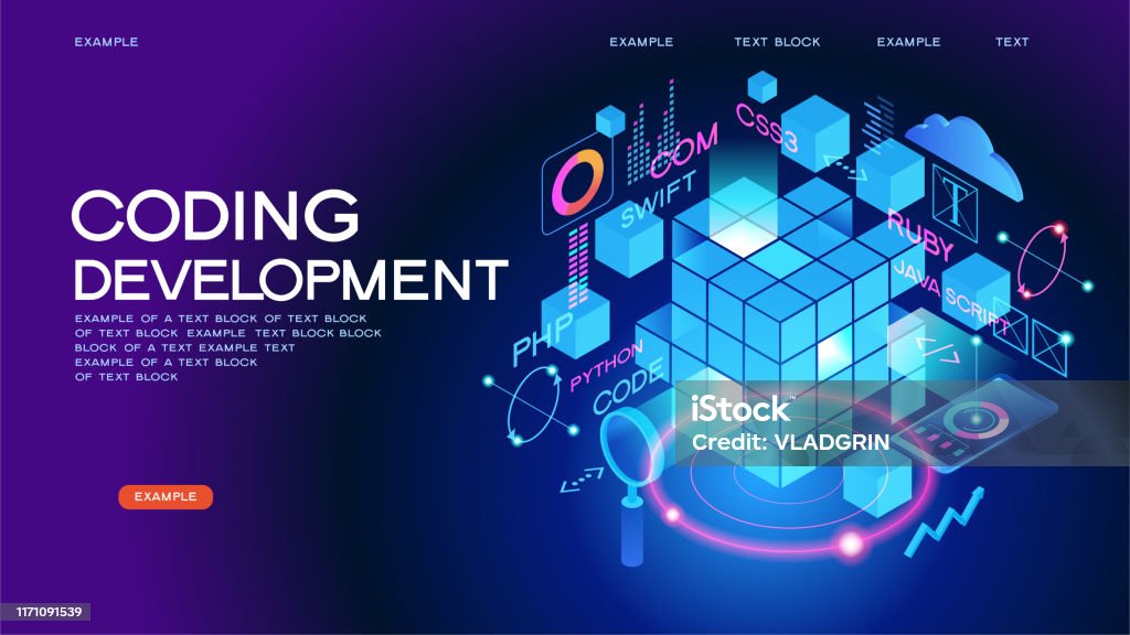 Programming Web Banner Stock Illustration - Download Image Now ...