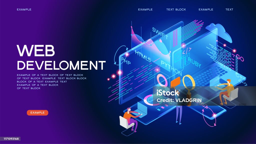 Programming Web Banner Stock Illustration - Download Image Now ...