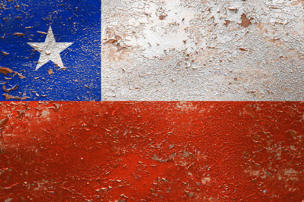 istock National flag  on old peeling wall background 1171104535