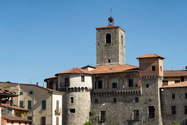 Castelnuovo di Garfagnana, Lucca, Tuscany, Italy, historic town