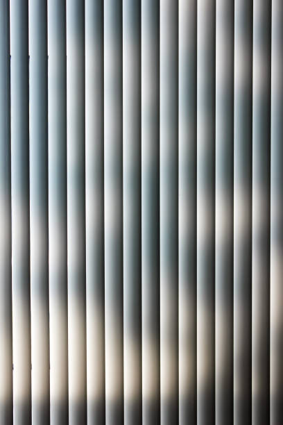 istock Background made of metal. Stripes 1171106591
