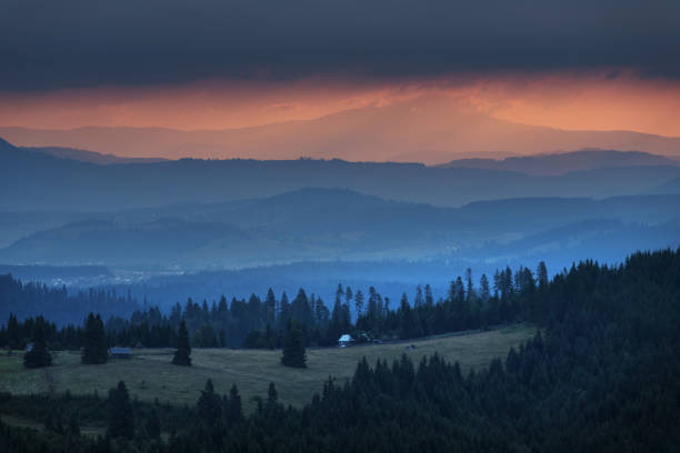 istock Summer sunrise in the Carpathian Mountains 1171107652