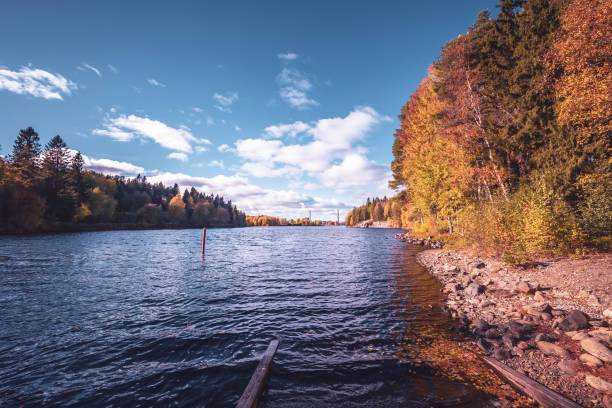 istock Autumn view from Kajaani, Finland. 1171108000