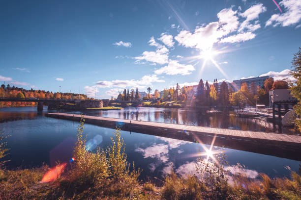istock Autumn view from Kajaani, Finland. 1171108250
