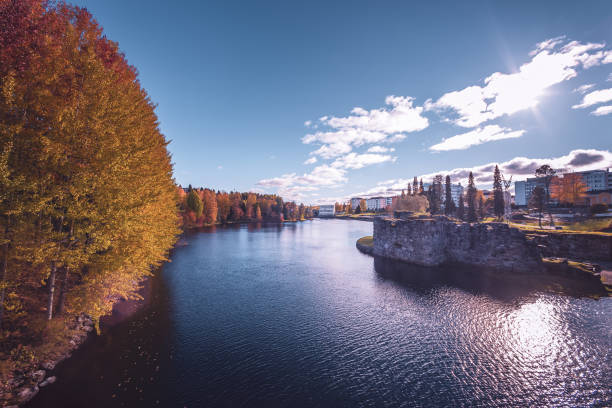 istock Autumn view from Kajaani, Finland. 1171108416