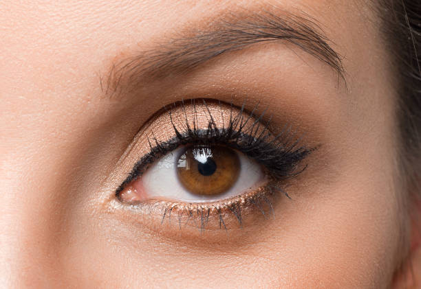 istock Woman's eye - close up photo. Eyesight and ophthalmology concept. 1171108475