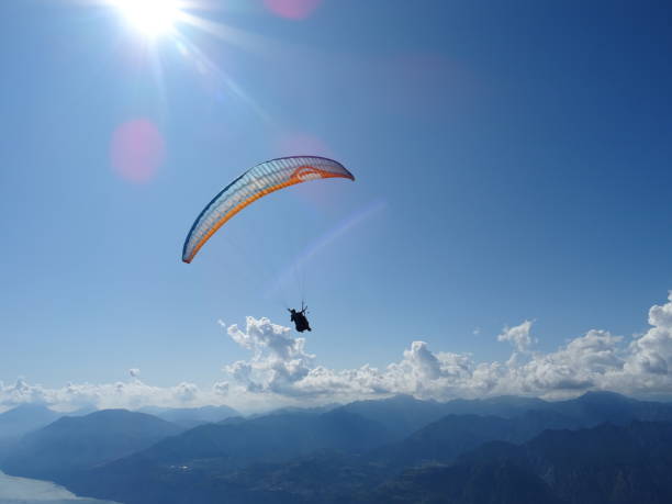 istock Paragliding Lake Garda Italy 1171111419