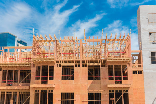 istock High-rise apartment under construction near completed building in Dallas, Texas 1171120846