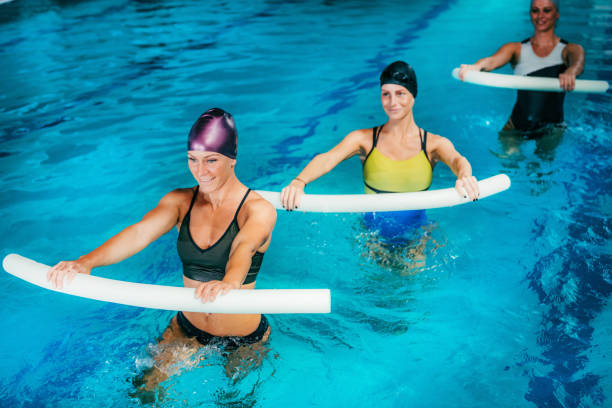 istock Aqua Aerobic Training in Water Sport Centre. 1171123443