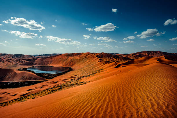 istock A Distant Lake in the Badain Jaran Desert 1171126365