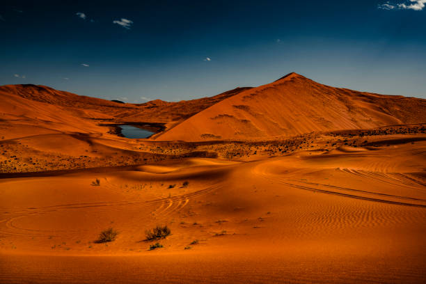 istock A Mysterious Lake in the Desert 1171127094