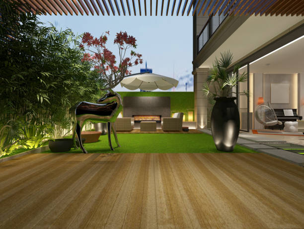 istock 3d render of house balcony terrace 1171127293