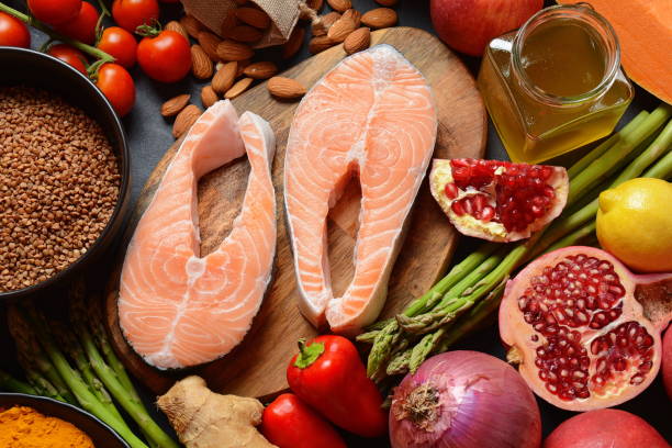istock Selection of healthy productss. 1171130247